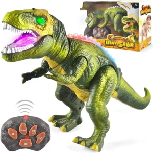 Joyfy Remote Control Walking Big T Rex Dinosaur Robot