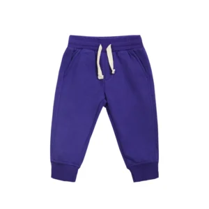 Baby Boys & Girls Solid Color Elastic Waist Pants – Cozy Fall & Winter Trousers